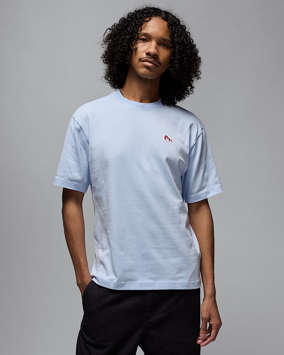 Tシャツ・カットソー Nike Jordan Brand Men's Sneaker Patch T-Shirt HJ2326-100 Jordan Brand Men's Sneaker Patch T-Shirt. Nike NL